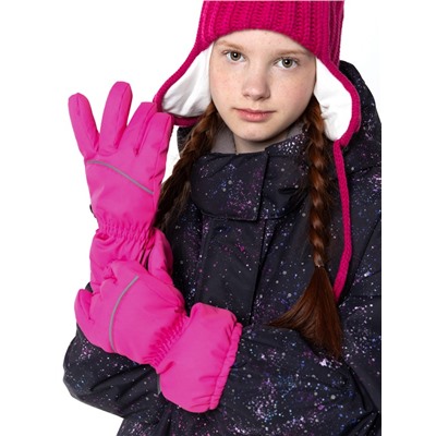 Перчатки мембранные для девочки NIKASTYLE 15з17524 Розовый