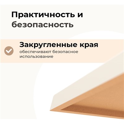 Столешница SHT-TT46 80/80
                        молочный