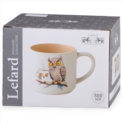 КРУЖКА LEFARD "CRAZY COFFEE" 500МЛ