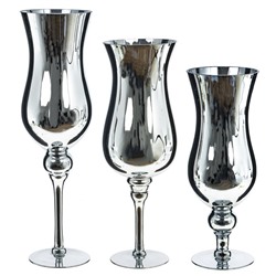 GAEM Набор из 3-х подсвечников, L37 W13 H45 см