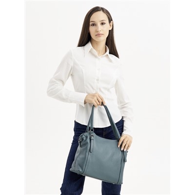 JS-1923-70 голубая сумка женская (кожа) Jane's Story