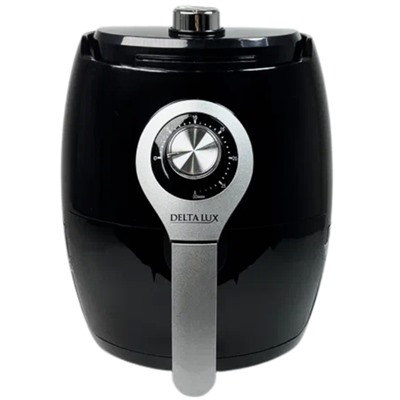 Мультипечь DELTA LUX DL-6100 черный 1500Вт чаша 3,2л корзина 2,6л (2)