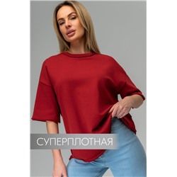 Женская футболка из футера Happyfox