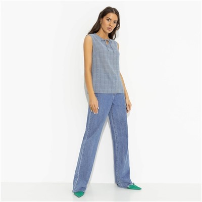 Блуза с выточками, Легкое настроение (cage)