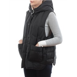 24-618 BLACK Жилет утепленный женский