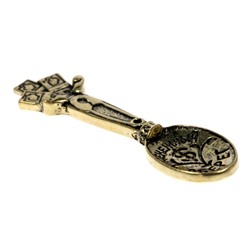 Кошельковый талисман: ложка загребушка «Денежный оберег», 4×0.5 см