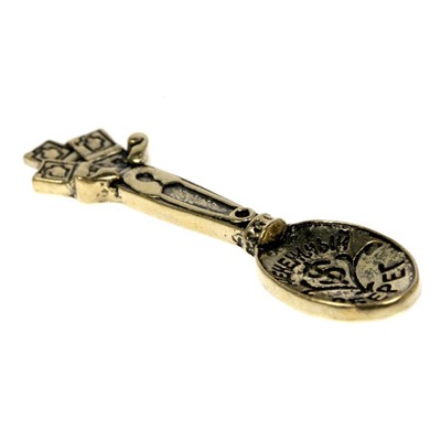 Кошельковый талисман: ложка загребушка «Денежный оберег», 4×0.5 см