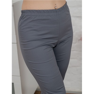 Брюки медицинские женские однотонные М-305-73 Элит-145 / Стрейч