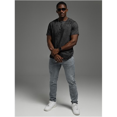 Футболка "Винтаж" черный Мужская