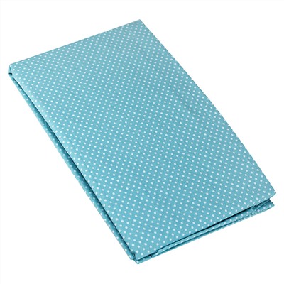 Детское постельное белье "Мопсы К" Простыня 1,5 спальная 150х220см, поплин 115г/м2, хлопок 100%, "Домашняя мода" (Россия)