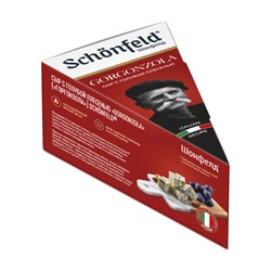 Сыр с голубой плесенью "Gorgonzola" тм "Schonfeld", мдж 50% 100гр