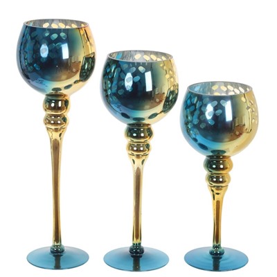 GAEM Набор из 3-х подсвечников, L38 W13 H39,5 см