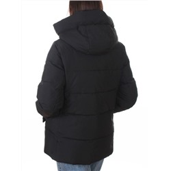 M-M05 BLACK Куртка зимняя женская (150 гр. холлофайбер)