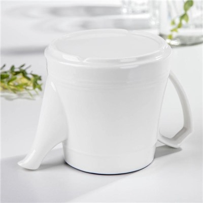 Заварочный чайник Magistro «Морской бриз», 850 мл, фарфор, белый