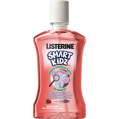 Listerine SMART KIDZ Beere, Средство для Полоскания Полости Рта  для Детей500 мл