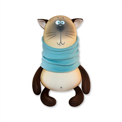 Антистрессовая игрушка Кот Умка (арт.22аси15ив)
