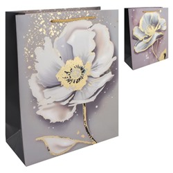 Пакет подарочный 26*32*12 Цветы ассорти 210г/м2 КОКОС 242383/12/Китай