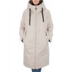 2392 LT. BEIGE Пальто зимнее женское (200 гр. холлофайбер)