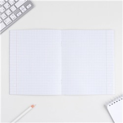 Тетрадь в клетку 48 листов «Тачки», на скрепке, блок №1, МИКС