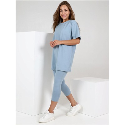 Легинсы Митэ серо-голубой ИвК