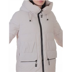 M-M05 GRAY/BEIGE Куртка зимняя женская (150 гр. холлофайбер)