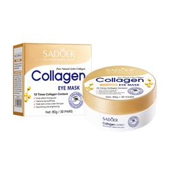 Гидрогелевые патчи для век с активным коллагеном SADOER Collagen Eye Mask, 60 шт