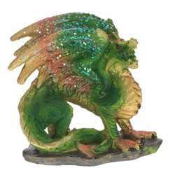 Фигурка декоративная "Дракон", L8 W4 H6,5 см, 4в.