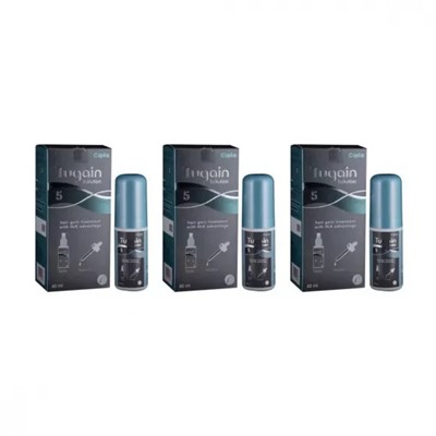 Набор Тугэйн Солюшн 5% (3 x 60 мл), Tugain Solution 5 Set, произв. Cipla