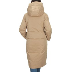 9082 BEIGE Куртка зимняя женская (200 гр. холлофайбера)