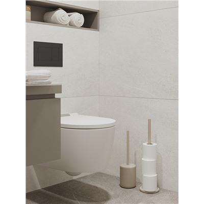 Ершик для унитаза Slim, светло-серый