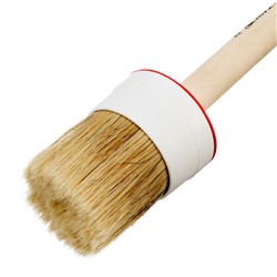 Кисть круглая №20 (65 мм) натуральная щетина, деревянная ручка MTX