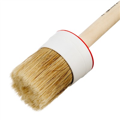 Кисть круглая №20 (65 мм) натуральная щетина, деревянная ручка MTX