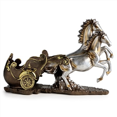 ПОДСТАВКА ПОД БУТЫЛКУ "ЛОШАДЬ" 36,8*14,5*24,5 СМ