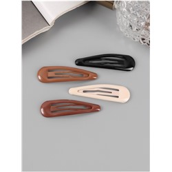 Невидимки для волос «Стиль», набор 12 шт., грация, 5 см, МИКС