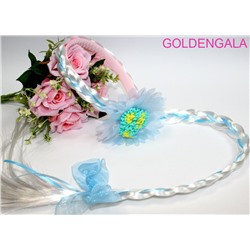 Ободок детский с косой Длина косы 55 см ОБ19 181938