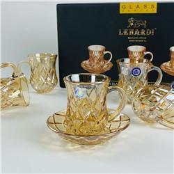 588-642 Чайный набор 12пр. 130мл в под.уп.(х8)Стекло