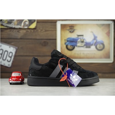 Зимние Adidas Campus из натуральной замши