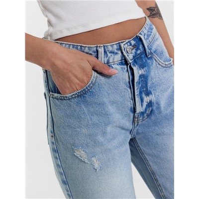 БРЮКИ ЖЕНСКИЕ ДЖИНСОВЫЕ 2024-DTW2301-1