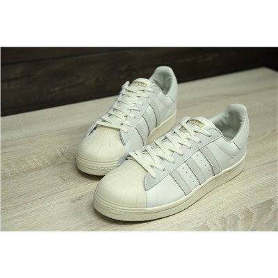 Adidas SUPERSTAR ‘SIZE TAG из натуральной кожи и замши