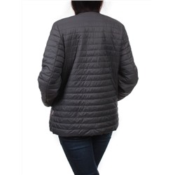 K-527 DK. GRAY Куртка демисезонная стеганая женская (70 гр. холлофайбер)