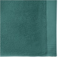 Полотенце банное цвета виридиан из коллекции Essential, 90х150 см