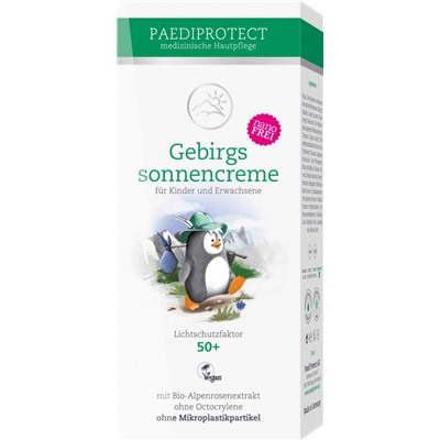 PAEDIPROTECT Gebirgssonnencreme LSF 50+, 75 мл