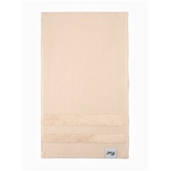 Полотенце махровое LoveLife «Макан» 30×50 см, бежевое, 100% хлопок, 480 г/м²