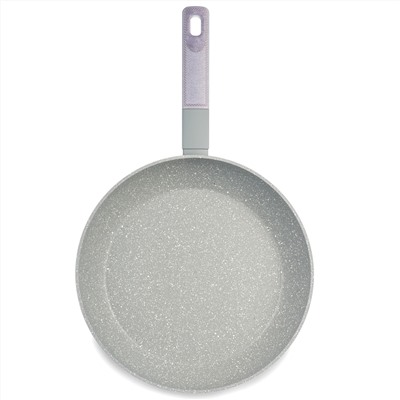 СКОВОРОДА С АНТИПРИГАРНЫМ ПОКРЫТИЕМ PFLUON MARBLE, 28*5,2 СМ
