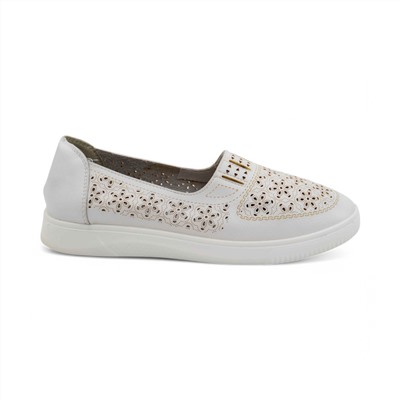 Женские туфли 2561-2 белые