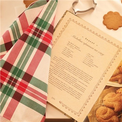 Полотенце "Этель" Нoliday decoration 40*73 см, 100%хл, репс 210 г/м2