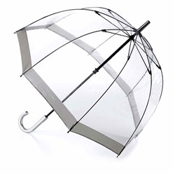L041-03 Silver (Серебряный) Зонт женский трость Fulton