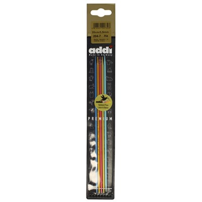 Спицы Addi Colibri чулочные сверлегкие
