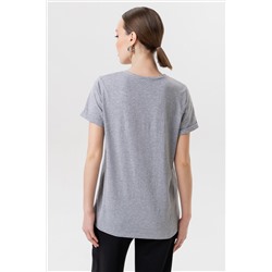 Джемпер женский 20-080L1 серый меланж