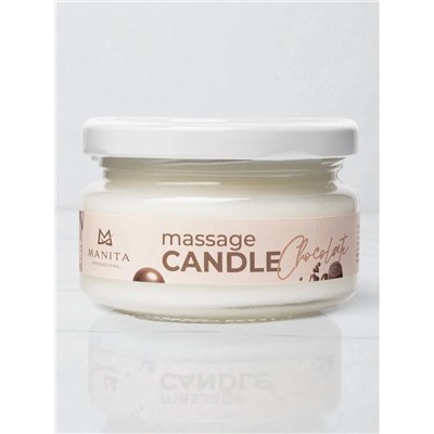 Manita Professional Свеча массажная / Chocolate, 100 мл
